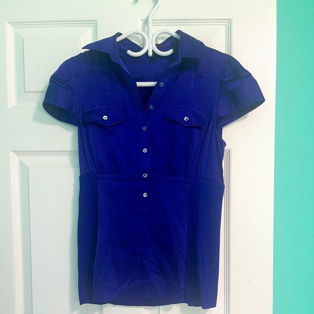 BCBG Collared Blouse